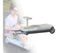 Electric Go Kart for Kids - Floor Cleaning Feature, Large Storage, Adjustable Speeds for Indoor and Outdoor Use, Ideal for Ages 3 and Up