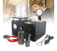 Electric Gold Melting,Digital Display Vacuum Melting Machine for High Temperature Refining of Precious Metals, Jewelry Casting Tool with 1/2 HP, Ideal for Gold Smelting and Metal Casting