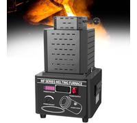 Electric Gold Melting,Electric Melting Furnace, Automatic Digital Furnace 1600℃ for Refining Gold and Silver, Casting Furnace Kit