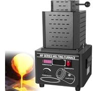 Electric Gold Melting， Furnace - Digital Metal Smelting Machine, 1600℃/2912℉ for Refining Precious Metals Gold, Silver, Tin, Aluminum