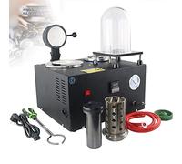 Electric Gold Melting，Melting Furnace,3KG Furnace Vacuum Casting Machine 2L High Temperature Refining Jewelry Casting Tool 3 CFM Lost Wax Cast Combination with Bell Jar and Graphite Crucib