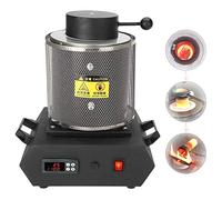 Electric Gold Melting,Melting Furnace,Electric Furnace, High Efficiency Digital Automatic Melting Furnace Kiln Casting Refining Jewelry Metal Smelter for Melt Scrap Silver Copper Aluminum