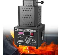 Electric Gold Melting,Melting Furnace,Metal Casting Kit 5000W Furnace, Upgraded Digital Metal Melting Machine 1600℃/2912℉ with 2/3Kg Graphite Crucible, Melting for Gold, Silver, Aluminum a