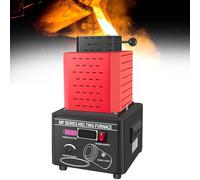 Electric Gold Melting,Melting Furnace,Metal Casting Kit Electric Melting Furnace Furnace, Automatic Digital Melting Furnace 1600℃/2912℉, Capacity 1/2/3 Kg, Casting Furnace Kit for Refining