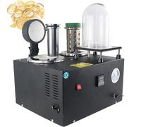 Electric Gold Melting,Vacuum Casting Machine 2L High Temperature Furnace for Jewelry Refining - Bell and Graphite Crucible Included