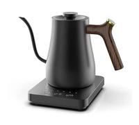 Electric Gooseneck Kettle 0.8L, 304 Stainless Steel Smart Professional Coffee and Tea Pot, Automatic Temperature Control and Constant Temperature, 1000W Quick Heating (Black)