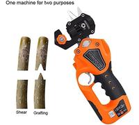 Electric Grafting Tool Set, Pruning Shears and Grafting Clipper for Fruit Trees, Garden Nursery Cutting Tool for Branches, Twigs, and Vines