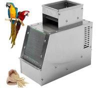 Electric Grain Blown Shell Machine - Bird Feed Splitter and Cleaner with Adjustable Speed Fan for Efficient Cereals Winnowing