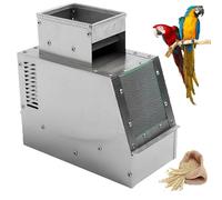 Electric Grain Cleaner - Adjustable Speed Fan for Efficient Winnowing and Debris Removal, 30-40kg/h Capacity for Cereals and Grains