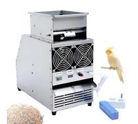 Electric Grain Cleaning Machine for Professional Breeder, 30-40KG/H Winnowing Tool, Vibration Feeding Technology with Adjustable Feed Port Size