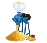 Electric Grain Grinder 1500W Commercial Electric Feed Mill Dry Grinder Wet Dry Cereals Grinder with Funnel Corn Grain Rice Coffee Dry Wheat Feed Cutter
