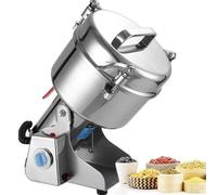 Electric Grain Grinder 32000rpm - 1500g-4500g Capacity, Superfine Mill for Herb/Spice/Nut/Cereal Grinding, Overload Protection, 5-Minute Timer, Commercial Motor