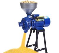 Electric Grain Grinder 3800W - Heavy Duty Milling Machine for Cereals and Corn, Commercial Wheat Feed Mill with Funnel, 1400R/min Speed