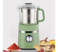 Electric Grain Grinder, 500W Coffee Grinder with Removable Lid, 26000R/min Dry/wet Grinding Dual Purpose, 800G Large Capacity,4 Gear Adjustment Spice Grinder for Coffee Bean, Pepper, Grain, Spice