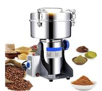 Electric Grain Grinder,800g/2500g Grains Spices Hebals Cereals Coffee Dry Food Grinder Mill Grinding Machine with Overload Protection& 5min Timer Mill,for Dry Spice Herbs/Nut/Coffee/Rice(2500g)