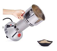 Electric Grain Grinder Cereal Mill Stainless Steel Herb Grain Spice Grinder for Kitchen Cereal Salt Pepper Coffee Grinder Flour Powder Machine Pulverizer
