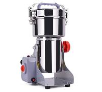 Electric Grain Grinder Coffee Grinder Mill Powder Machine Mill Grinder Stainless Steel for Bean Seed Nut Spice Herb Pepper Cereal Wheat 350G