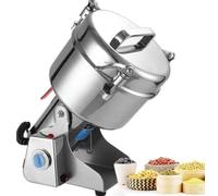 Electric Grain Grinder for Commercial Use, High-Speed 32000rpm Motor with Overload & Open-Cover Protection, Perfect for Grinding Herbs and Spices