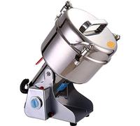 Electric Grain Grinder Mill, 2500g Capacity 4200W High-Power, 3 Blades Stainless Steel for Coffee Beans, Nuts, Spices, Seeds, Overheat Protection