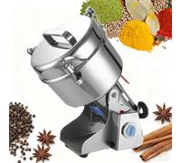 Electric Grain Grinder Mill, 2500g Multifunction Grinder for Spices, Coffee, and More, with 5-Minute Timer and Superfine Grinding Capability