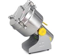 Electric Grain Grinder,Mill Powder Machine,1500W 304 Stainless Steel Spice Grinder, 60-300 Adjustable The Degree of Fineness,Product Suitable for Home Kitchens, Restaurants