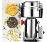 Electric Grain Grinder, Stainless Steel Spice Mill, High Speed 35000RPM for Coffee, Rice, Nuts, Herbs, Dry Spices - 800g Capacity