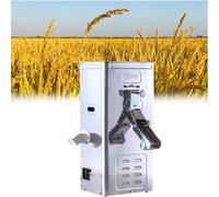 Electric Grain Hulling Machine, Fully Automatic Corn Rice Wheat Peeler, Reinforced Copper Motor Voltmeter 2800r/min High Productivity