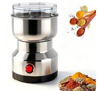Electric Grain Mill 250W, 200G Stainless Steel Grinder for Kitchen