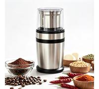 Electric Grain Mill 300W, 100G Stainless Steel Grinder for Kitchen