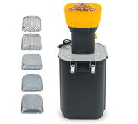 Electric Grain Mill Grinder 1000W Dry Cereal Machine With 6 Sieves Detachable Hopper And Adjustable Thickness For Grains Spices Rice Corn