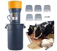 Electric Grain Mill Grinder 1300W High Power with 5 Filter Modes for Wheat Corn Cereals Ideal for Farm Use and Dry Feed Processing