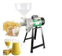 Electric Grain Mill Grinder 2200W Commercial Wheat Grinder Machine with Funnel Multifunction Wet Cereals Grinder Corn Mill Grinder Rice Grain Mill Flour Mill