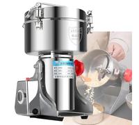 Electric Grain Mill Grinder, High-Speed Superfine Pulverizer for Dry Cereals, Corn, Pepper, and Coffee