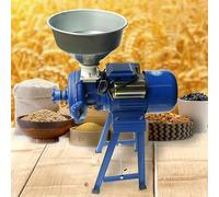 Electric Grain Mill Grinder, Multifunction Smash Machine, 2800 RPM, Adjustable Coarseness, Fast Grinding for Rice, Corn, Wheat, and Feed, 10-Second Operation