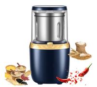 Electric Grain Mill, Herb Grinder, Stainless Steel Grinder for Nuts, Grains and Corn - 200W Power, Ideal for Home Use