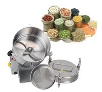 Electric Grain Mill Spice Grinder, 1500W Stainless Steel Nut Coffee Grinder with Time Setting Function for Home Kitchens, Restaurants, Pharmacies