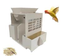 Electric Grain Separator - Bird Seed Cleaning Machine for Millet and Miscellaneous Grains - Winnowing and Screening Machine for Effective Grain Separation and Shell Removal
