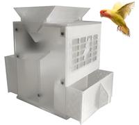 Electric Grain Separator - Bird Seed Cleaning Machine for Millet and Miscellaneous Grains - Winnowing and Screening Machine for Effective Grain Separation and Shell Removal