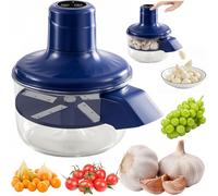 Electric Grape & Garlic Peeling Machine - Automatic Small Fruit Peeler Tool for Grapes, Garlic, Tomatoes & More, USB Rechargeable Multi-Function Fruit Tool for Home & Commercial Use