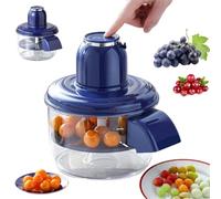 Electric Grape Peeling Machine, 2025 New Automatic Small Fruit Garlic Peeler Machine, Cherry Tomato Garlics Peeler, Fruits Skin Remover Tool, Rechargeable Commercial Smart Fruit Machines