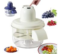 Electric Grape Peeling Machine, 2025 New Automatic Small Fruit Garlic Peeler Machine, Rechargeable Commercial Smart Fruit Machines for Grapes, Garlics, Tomato, Cherry, Kitchen Gadgets