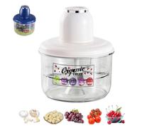 Electric Grape Peeling Machine, 2025 New Automatic Small Fruit Garlic Peeler, Rechargeable Smart Fruit Skin Remover Machines for Grapes, Garlic, Tomato, Cherry