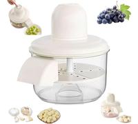 Electric Grape Peeling Machine, 2025 Upgraded Automatic Small Fruit Peeling Tool, USB Rechargeable Commercial Smart Fruit Machines Kitchen Gadgets for Grapes, Cherry, Garlic, Tomato