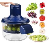 Electric Grape Peeling Machine, Garlic Peeler, Garlic Peeler Machine, Automatic Small Fruit Peeling Tool Rechargeable Home Kitchen Aid Peelers Electric Garlics-Peelers for Small Fruit, Garlics