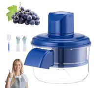 Electric Grape Peeling Machine, Upgraded Garlic Peeling Machine, Fully Automatic Small Fruit Peeling Machine, for Grapes, Cherry Tomatoes, Garlic & Small Fruits (1pcs)
