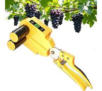 Electric Grape Thinning Shears, Grape Flower Thinning Clip, Grape Pruning Tool with LCD Screen and Soft Silicone Rollers, 4 Speeds Adjustable and 60% Labor Saving, for Vineyard Orchard