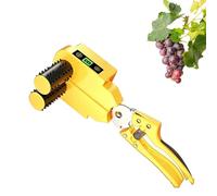 Electric Grape Thinning Shears, Rechargeable Clip with LCD Screen, 13000mAh Battery, 4 Adjustable Speeds for Efficient Flower Cluster Removal in Vineyard Farming