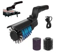 Electric Grill Brush, Cordless Rechargeable Grill Cleaning Brush with Adjustable Angle, Stainless Steel Brush Head, 3-Speed Power, 90-Min Runtime, Waterproof Grill Cleaner for Barbecue Grates