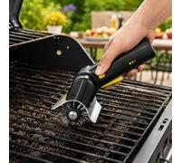 Electric Grill Brush for Campingaz 3 Series Classic LS Plus, Cordless Rechargeable BBQ Cleaning Brush with LED Light, Replaceable Roller Head and Easy Start