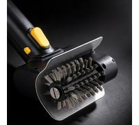 Electric Grill Brush Rechargeable BBQ Cleaner High Rotating Scrubber for Grease Removal Patio Black(2)